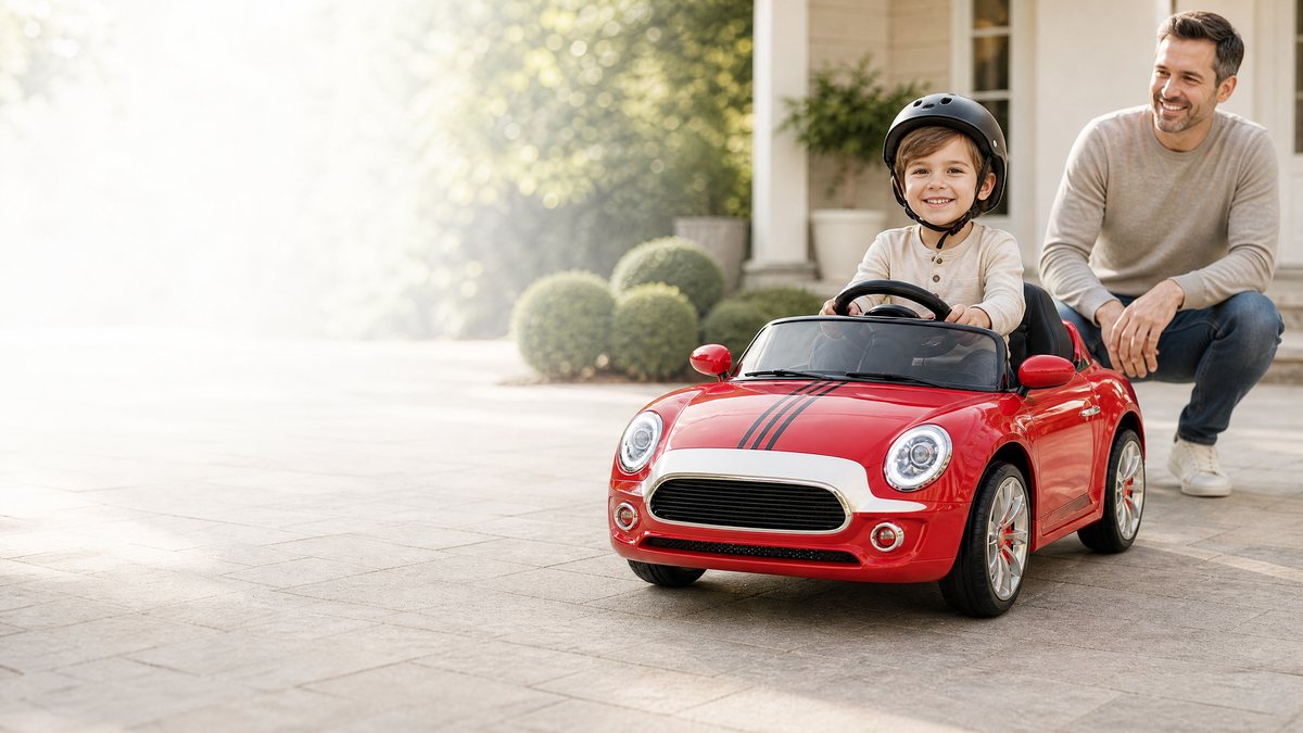 What is the best ride-on car for a 4-year-old?