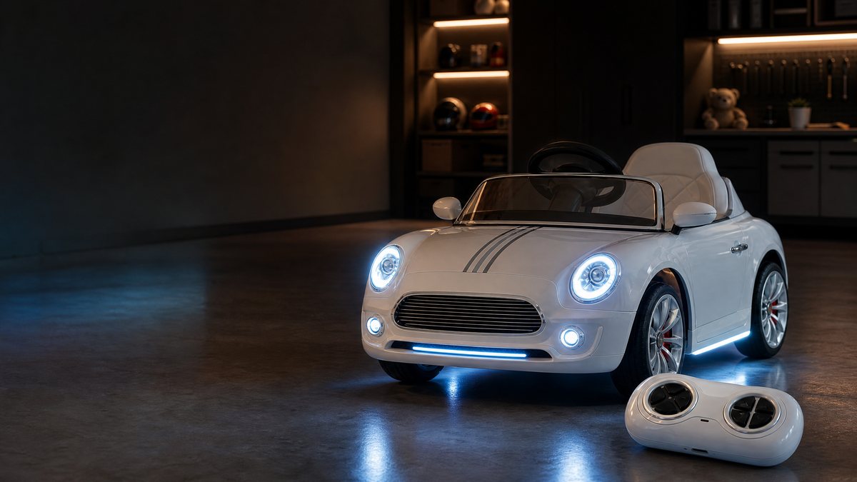 What is the best ride-on car with LED lights?