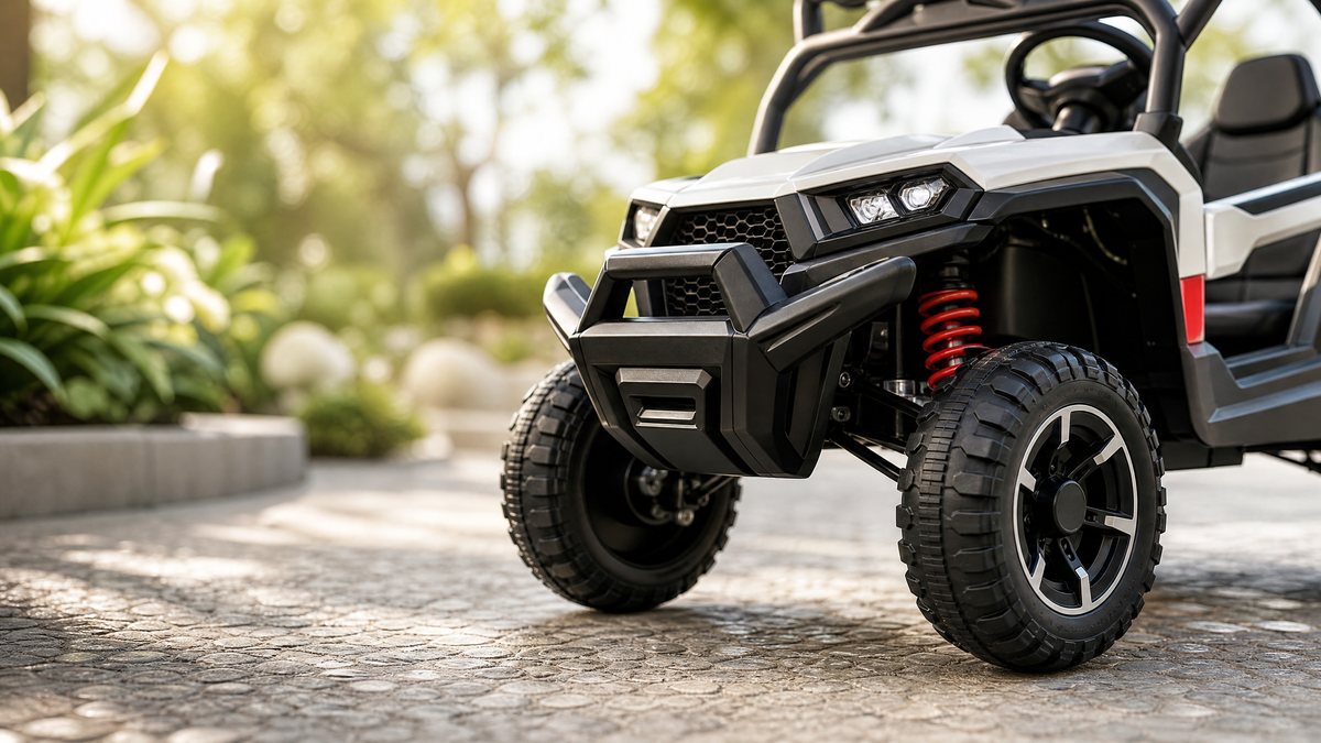 What is the best ride-on car with spring suspension?