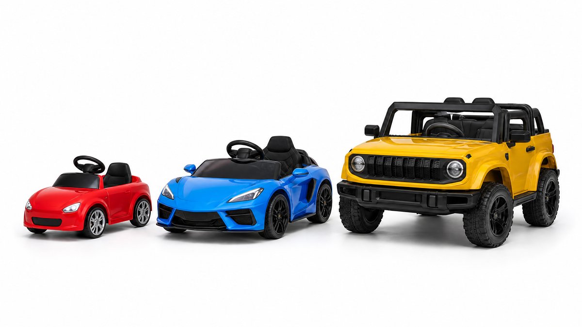 Kids Electric Ride-On Cars for Different Age Groups: A Complete Buyer's Guide