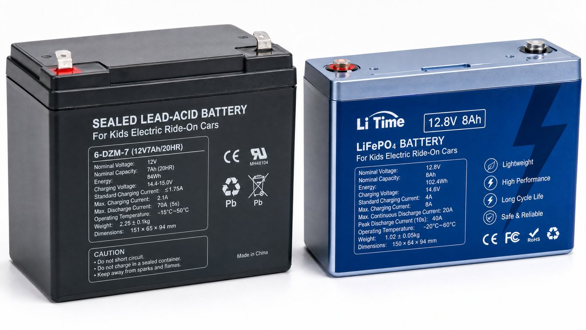 Kids Electric Ride-On Car Battery Guide: Lead-Acid vs Lithium — What Wholesale Buyers Need to Know