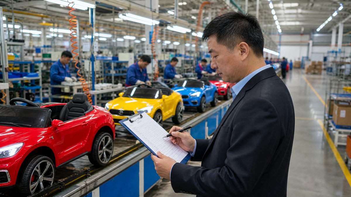 Quality Inspection for Kids Electric Ride-On Cars: A Buyer's Guide to Pre-Shipment Checks in China