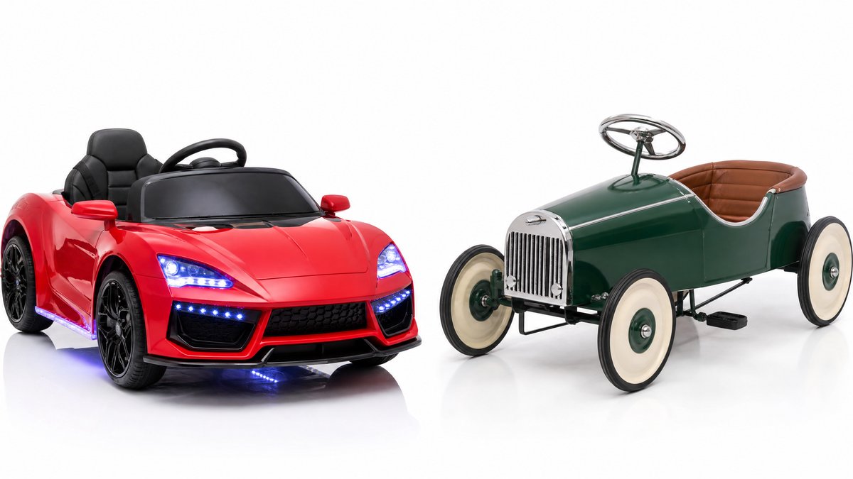 Kids Electric Ride-On Cars vs Pedal Cars: Which Should Retailers Stock?